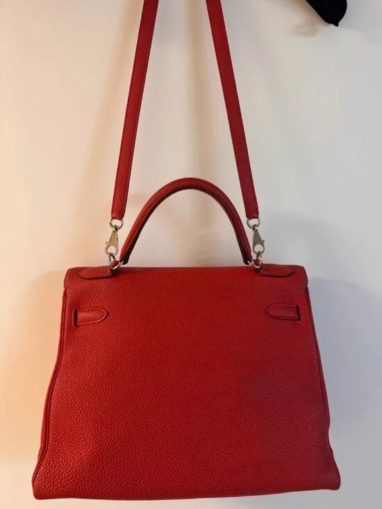 Hermès Kelly 32 leather handbag 1000% Authentic!! - Picture 5 of 6